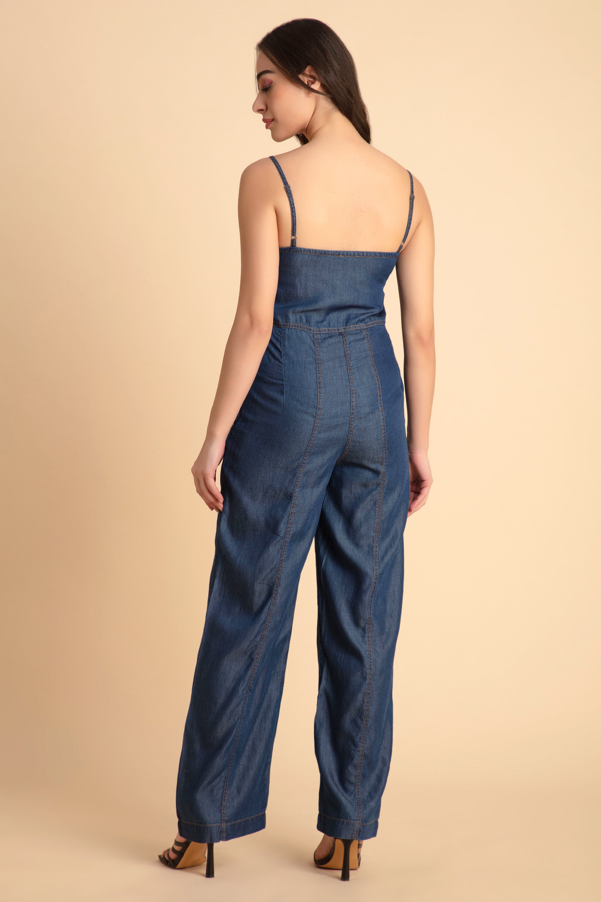 Denim Blue Jumpsuit